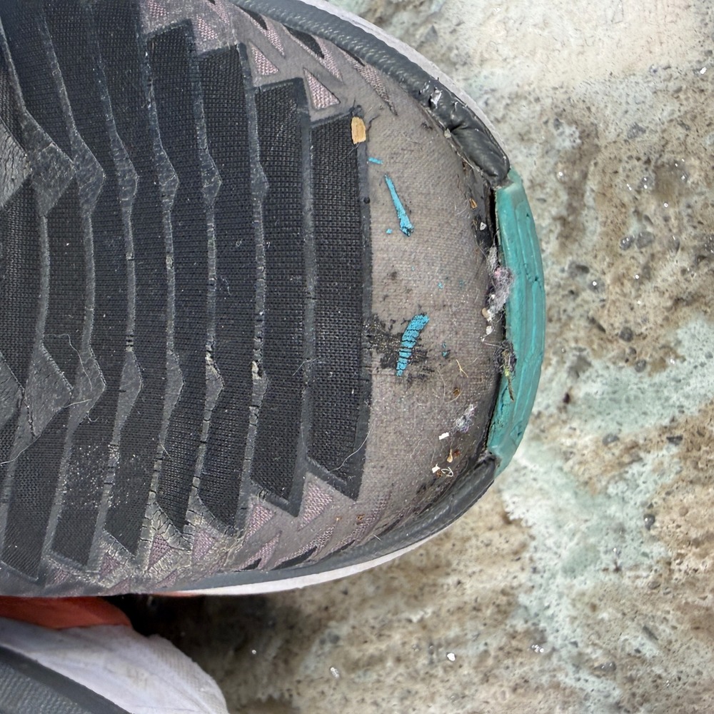 Hoka One One Arahi Women 10 Black Coral Teal Stability Running Shoes 1016259 - Picture 3 of 7